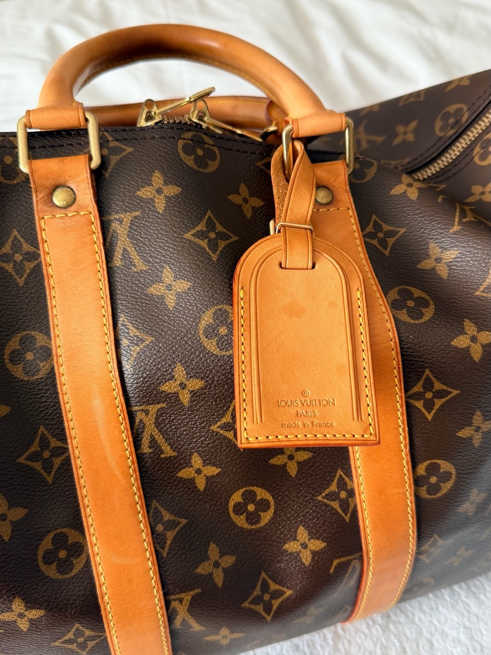 Louis Vuitton Keepall Bandoulière 45 - Picture 8 of 10